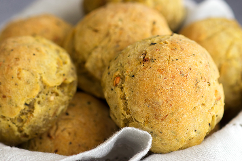 pao de queijo vegano