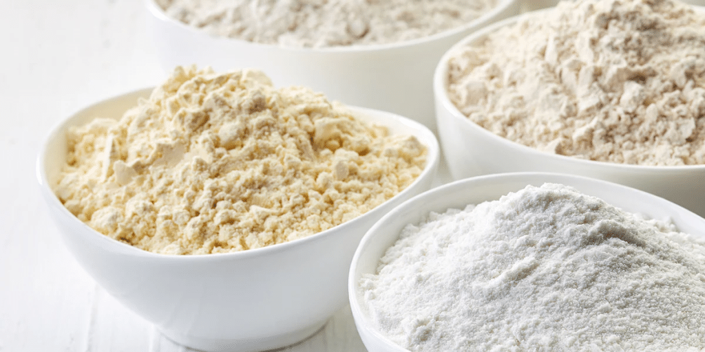 proteína de ervilha ou de arroz