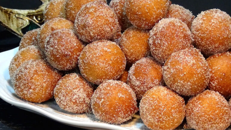 bolinho de chuva vegano