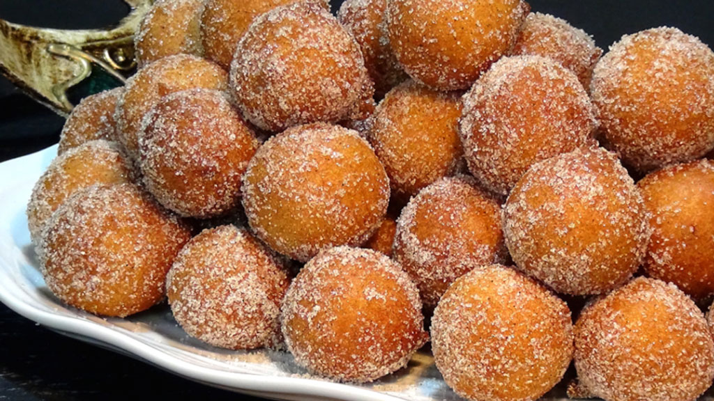 bolinho de chuva vegano