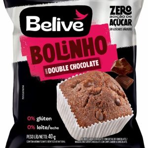 Bolinho Chocolate Sem Açúcar Sem Glúten Sem Leite Belive 40g