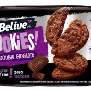 Cookie Double Chocolate Sem Açúcar Sem Glúten Sem Lactose Belive 67g