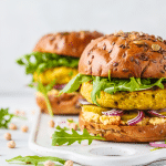 Hambúrguer de Grão de Bico Vegano
