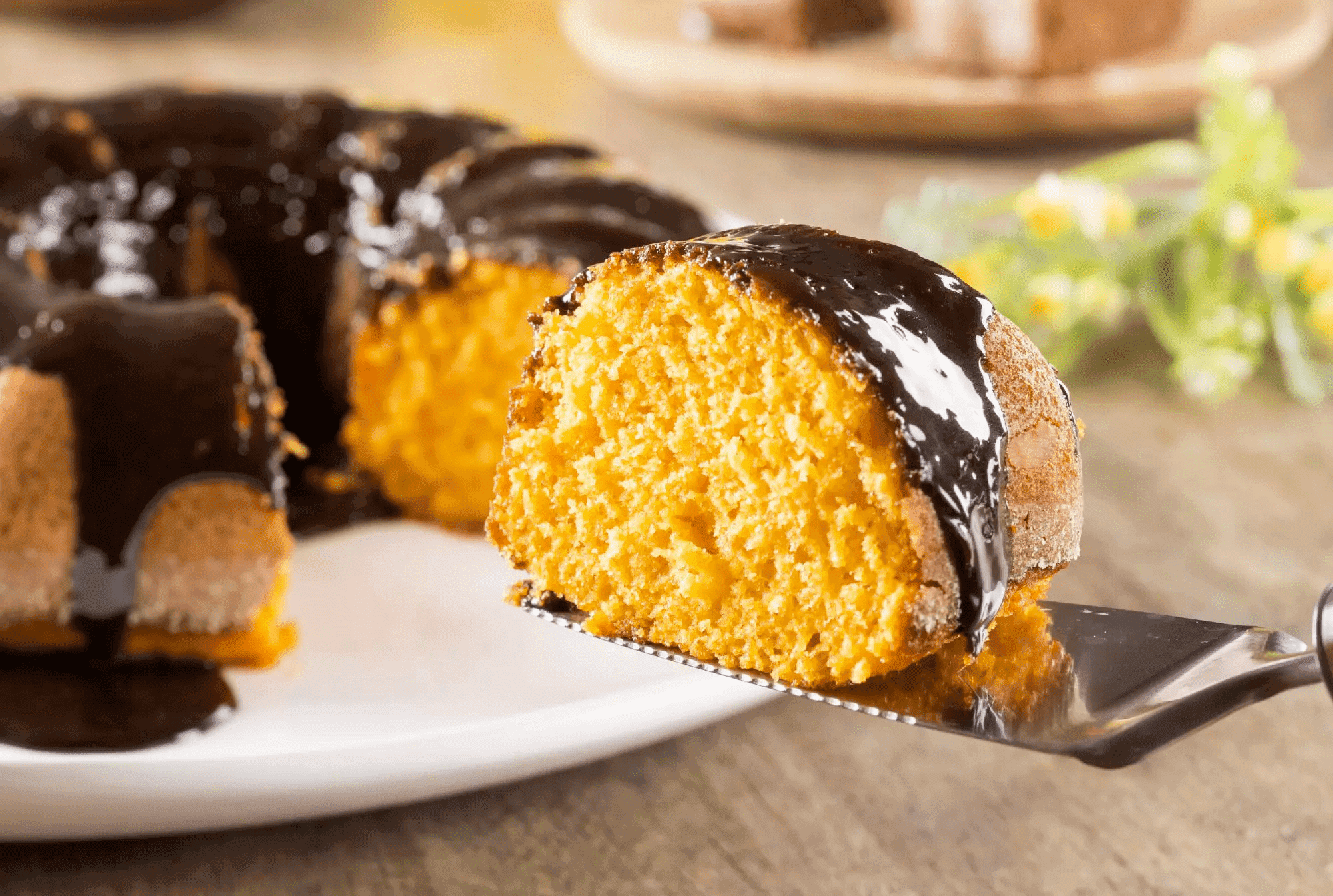 Bolo de Cenoura Vegano Fofinho e Molhadinho (A Melhor Receita que Você Vai Fazer)