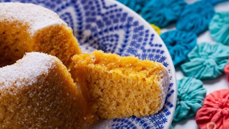 bolo de fuba vegano