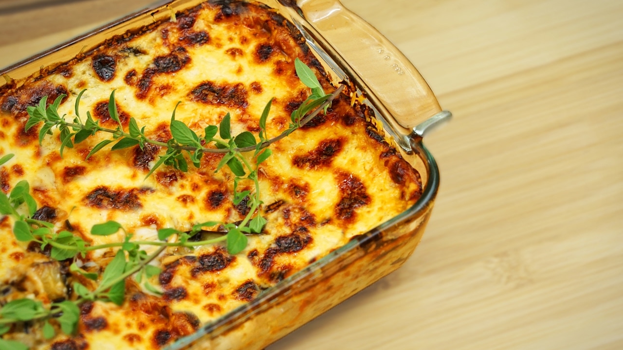  Lasanha Vegana de Berinjela