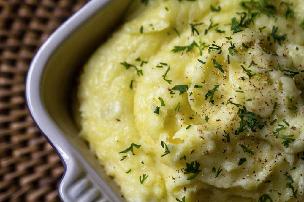purê de batata vegano