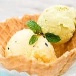 Sorvete Vegano de Maracujá