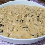 Strogonoff de Berinjela Vegano