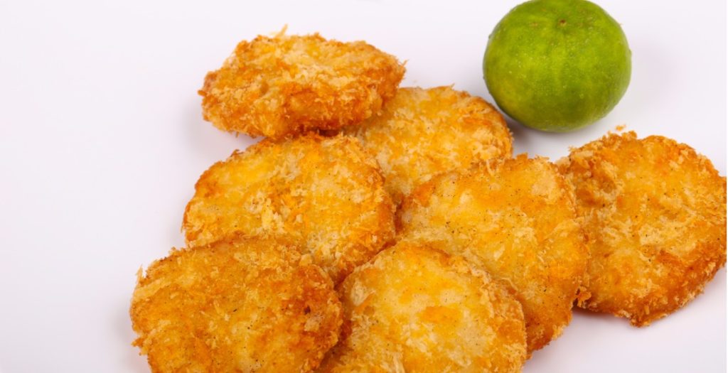 nuggets vegano de legumes
