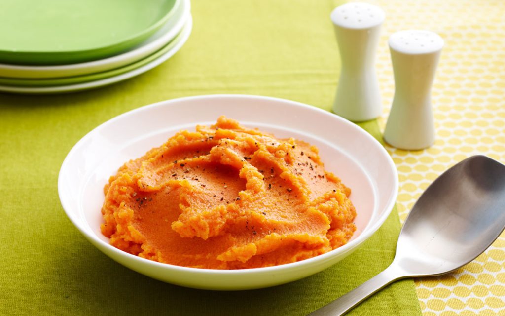 Purê de Cenoura Vegano