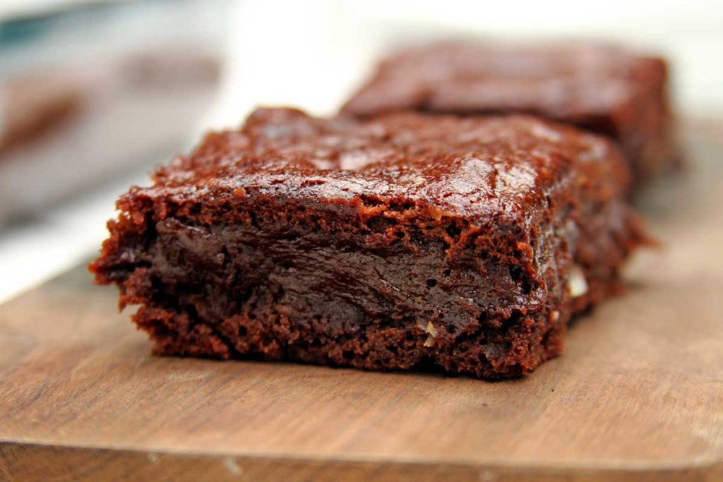 brownie vegano